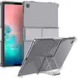 Чехол Samsung для Samsung Galaxy Tab A7 araree A Stand Cover термопластичный полиуретан прозрачный (GP-FPT505KDATR) Image