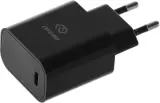 Сетевое зар./устр. Digma DGW2C 20W 3A (PD) USB-C универсальное черный (DGW2C0F010BK) Image