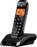 Р/Телефон Dect Motorola S1201 черный АОН Image