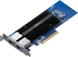 Сетевая карта Synology 10 Gigabit dual port RJ-45 PCIe adapter Image