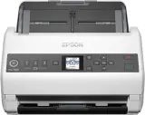 Сканер планшетный/протяжный Epson WorkForce DS-730N (B11B259401/B11B259502) A4 белый Image