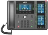 Телефон Fanvil X210 2xEthernet 10/100/1000, HD Voice, 20 SIP Lines, 10 Line Key, 116 DSS Keys, IPV6/OPUS, 4.3+2*2.4 Multi Color Screen, WIFI & Built-in Bluetooth, POE + Gigabit, PSU Image