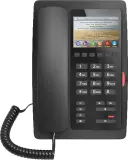 Sip-телефон Fanvil H5 Black Hotel phone, HD voice, 1 SIP Lines, 6 Programmable Keys, 1 USB port for charging, 3.5" Color Screen, PoE Support, PSU Image