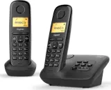 Р/Телефон Dect Gigaset A270 Duo Rus черный (труб. в компл.:2шт) АОН Image