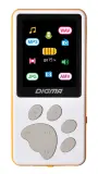 Плеер Hi-Fi Flash Digma S4 8Gb белый/оранжевый/1.8"/FM/microSDHC Image