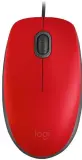 Мышь Logitech M110 красный/черный оптическая (1000dpi) silent USB (2but) Image