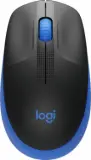 Мышь Logitech M190 черный/синий оптическая (1000dpi) беспроводная USB (2but) Image