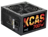 Блок питания Aerocool 700W Retail KCAS PLUS 700W ATX12V Ver.2.4, 80+ Bronze, fan 12cm, 550mm cable, 20+4P, 4+4P, PCIe 6+2P x4, PATA x4, SATA x7 Image