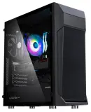 Корпус ZALMAN Z1 PLUS, ATX, BLACK, WINDOW, 1x5.25", 2x3.5", 3x2.5", 1xUSB2.0, 2xUSB3.0, FRONT 2x120mm, REAR 1x120mm Image