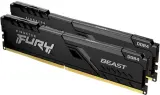 Оперативня память Kingston 16GB 3200MHz DDR4 CL16 DIMM (Kit of 2) FURY Beast Black Image