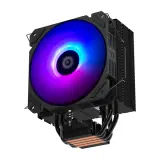 Кулер для процессора ZALMAN CNPS9X PERFORMA BLACK ARGB, 120mm FAN, 4 HEAT PIPES, 4-PIN PWM, 700-1800 RPM, 28DBA MAX, HYDRO BEARING, FULL SOCKET SUPPORT Image