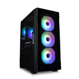 Корпус ZALMAN I3 NEO TG BLACK, ATX, BLACK, FRONT TG, WINDOW, 2x3.5", 3x2.5", 1xUSB2.0, 2xUSB3.0, FRONT 3x120mm RGB, REAR 1x120mm RGB Image