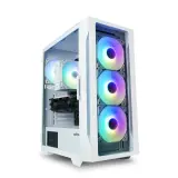 Корпус ZALMAN I3 NEO TG WHITE, ATX, WHITE, FRONT TG, WINDOW, 2x3.5", 3x2.5", 1xUSB2.0, 2xUSB3.0, FRONT 3x120mm RGB, REAR 1x120mm RGB Image