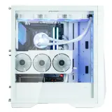 Корпус ZALMAN Z9 Iceberg MS, EATX, WHITE, WINDOW, 4x3.5", 5x2.5", 2xUSB2.0, 2xUSB3.0, 1xUSB 3.1 Gen2 Type-C, FRONT 3x140mm ARGB, REAR 1x140mm ARGB Image