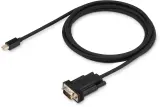 Кабель аудио-видео Buro 1.1v miniDisplayport (m)/VGA (m) 2м. позолоч.конт. черный (BHP MDPP-VGA-2) Image