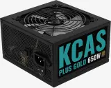 Блок питания Aerocool ATX 650W KCAS PLUS GOLD 650W ARGB 80+ gold (20+4pin) APFC 120mm fan 6xSATA RTL Image