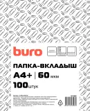 Папка-вкладыш Buro 013BURO60100 тисненые А4+ 60мкм (упак.:100шт) Image