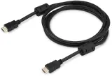 Кабель аудио-видео Buro HDMI 1.4 HDMI (m)/HDMI (m) 1.8м. феррит.кольца черный (HDMI-19M/19M-1.8M-MG) Image