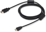 Кабель аудио-видео Buro HDMI 1.4 HDMI (m)/Mini HDMI (m) 1.8м. феррит.кольца позолоч.конт. черный (MINIHDMI-1.8M) Image