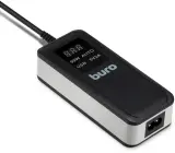 Блок питания Buro BUM-0065A90 автоматический 90W 15V-20V 11-connectors 5A 1xUSB 2.1A от бытовой электросети LСD индикатор Image
