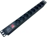 Блок распределения питания NTSS NTSS-PDU-DA1015 гор.размещ. 8xSchuko базовые 10A C14 Image