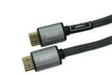 Кабель аудио-видео LAZSO WH-111-B HDMI (m)/HDMI (m) 0.5м. позолоч.конт. черный (WH-111(0,5M)-B) Image