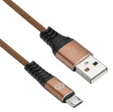 Кабель Digma MICROUSB-0.15M-BLK USB (m)-micro USB (m) 0.15м коричневый Image