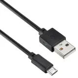 Кабель Digma MICROUSB-2M-BLK USB (m)-micro USB (m) 2м черный Image