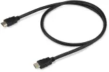 Кабель аудио-видео Buro HDMI 2.0 HDMI (m)/HDMI (m) 1м. позолоч.конт. черный (BHP HDMI 2.0-1) Image