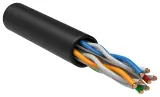 Кабель информационный ITK LC3-C604-139 кат.6 U/UTP не экранированный 4X2X23AWG LDPE внешний 305м черный Image