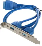 Адаптер USB Bracket 2xUSB3.0 Bulk Image