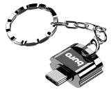 Устройство чтения карт памяти USB2.0 Buro BU-CR-201 черный Image