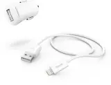 Комплект зар./устр. Hama H-183266 2.4A USB для Apple белый (00183266) Image