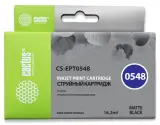 Картридж струйный Cactus CS-EPT0548 T0548 черный матовый (16.2мл) для Epson Stylus Photo R800/R1800 Image