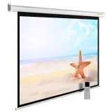 Экран Cactus 175x280см SIlverMotoExpert CS-PSSME-280X175-WT 16:10 настенно-потолочный рулонный белый (моторизованный привод) Image