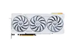 Видеокарта ASUS TUF-RTX4070TIS-O16G-WHITE-GAMING//RTX4070TIS  HDMI*2 DP*3 16G D6X; 90YV0KF2-M0NA00 Image