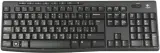 Клавиатура Logitech K270 черный/белый USB беспроводная Multimedia (920-003058) Image