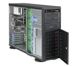 Шасси серверное Supermicro SuperChassis 4U 743TQ-903B-SQ/ no HDD(8)LFF/ 3x 5.25/ 7xFH/ 1x900W 80+(12" x 13")E-ATX/ Backplane 8xSATA/SAS Image