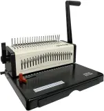 Переплетчик Office Kit B2125N A4/перф.23л.сшив/макс.500л./пластик.пруж. (4.5-51мм) Image
