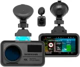 Видеорегистратор с радар-детектором TrendVision Hybrid Signature Real 4K 2CH GPS ГЛОНАСС черный Image
