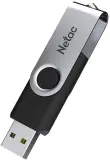 Флеш Диск Netac 16GB U505 NT03U505N-016G-30BK USB3.0 черный/серебристый Image