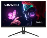 Монитор SunWind 27" SUN-M27BA108 черный IPS 3ms 16:9 HDMI матовая 280cd 178гр/178гр 2560x1440 144Hz G-Sync DP FHD 4.2кг Image