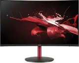 Монитор 31,5" ACER  Nitro XZ322QVbmiiphx , VA, 1920x1080, 165Hz, 1ms, 400nits,  178°/178°, 2xHDMI + DP + Колонки 2Wx2, Audio Out, FreeSync Premium, HDR 400 Curved  (изогнутый) (NEW) Image