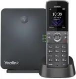 Телефон YEALINK DECT-трубка Yealink W73P DECT (база W70B+трубка W73H) до 10 SIP-аккаунтов, до 10 трубок на базу, до 20 одноврем. Вызовов Image