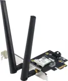 Адаптер ASUS PCE-AX1800 //WIFI 802.11ax, 2402 + 574Mbps, PCI-E Adapter, 2 antenna; 90IG07A0-MO0B00 Image