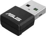 Адаптер ASUS USB-AX55 NANO // WI-FI 802.11ax/ac/a/g/n, 400 + 867 Mbps USB 3.0 Adapter + 2 antenna ; 90IG06X0-MO0B00 Image