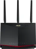 Роутер ASUS RT-AX86U PRO//802.11b/g/n/ac/ax, 1148 + 4804Mbps, 2,4 + 5 gGz, 8 antennas, GBT+2,5GBT LAN ; 90IG07N0-MO3B00 Image