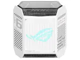 Роутер ASUS ROG GT6(W-1-PK)//1 access point /802.11ax, 574 + 4804Mbps, 2,4 + 5 gGz, white; 90IG07F0-MU9A30 Image