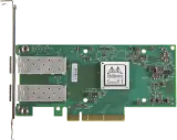 Сетевой адаптер Mellanox ConnectX-5 EN network interface card, 10/25GbE dual-port SFP28, PCIe Gen 3.0 x8, UEFI Enabled (x86/Arm), tall bracket, 1 year Image