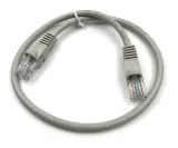 Патч-корд Buro UTP 4 пары cat5E CCA molded 0.5м серый RJ-45 (m)-RJ-45 (m) Image